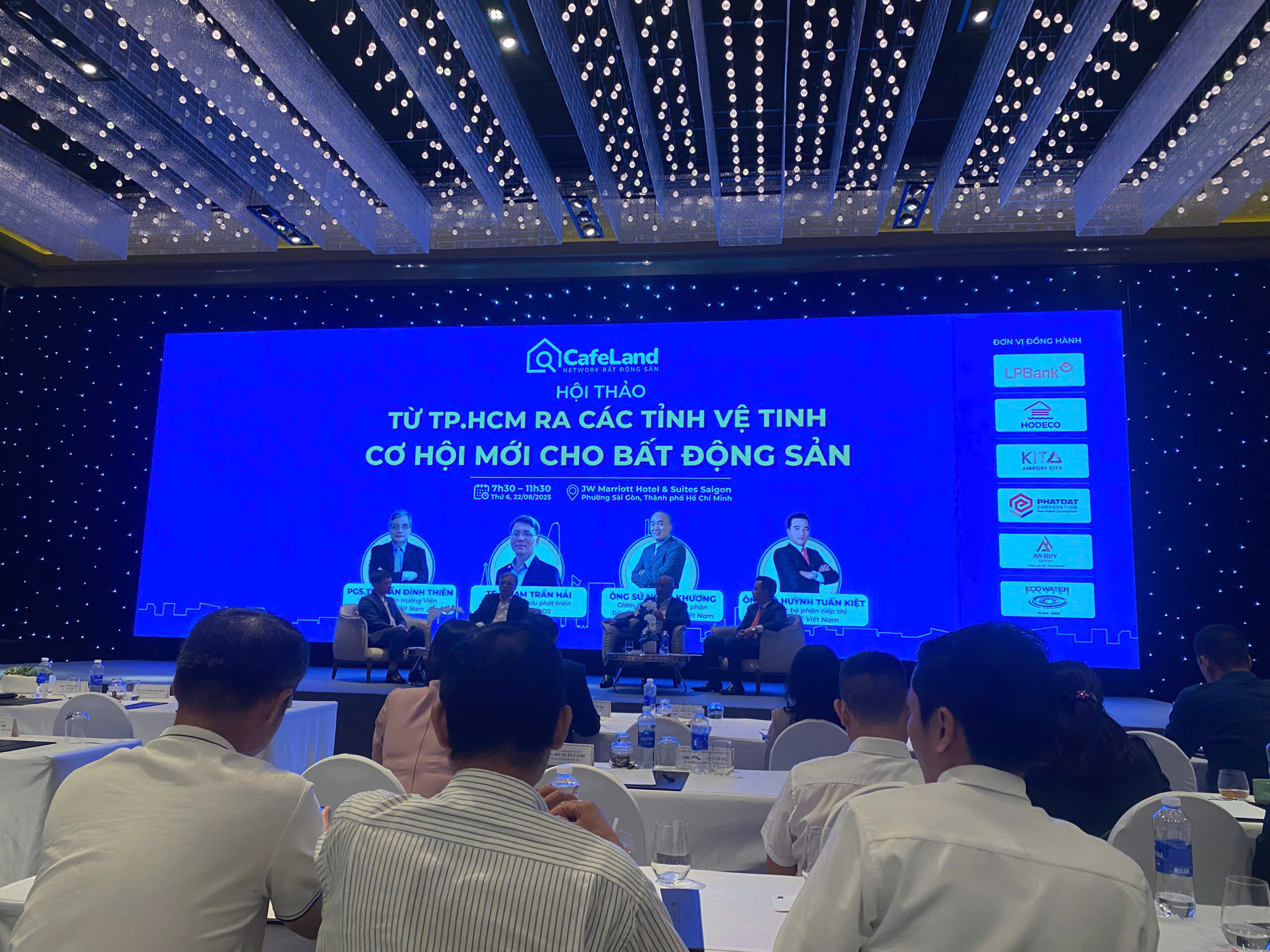 EcoWater hiện diện tại sự kiện là minh chứng cho cam kết đồng hành cùng ngành bất động sản