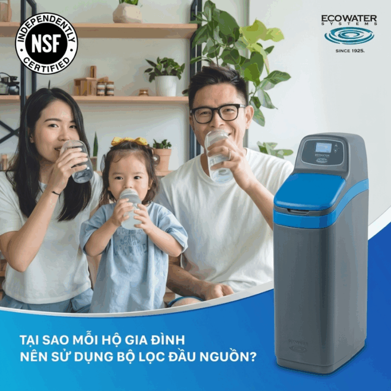 Vì sao nên sử dụng máy lọc tổng đầu nguồn?