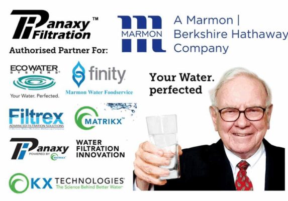 EcoWater - Máy lọc tổng đầu nguồn thuộc Berkshire Hathaway của tỷ phú Warren Buffett