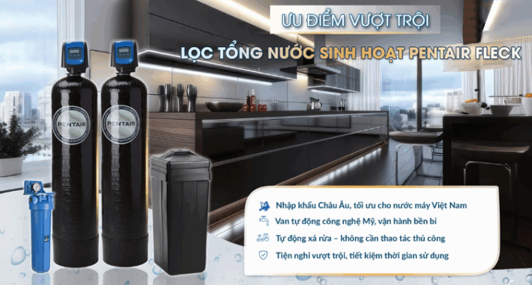 Pentair - Máy lọc tổng đầu nguồn của Mỹ